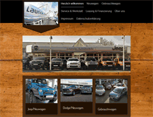 Tablet Screenshot of lauricks-automobile.de